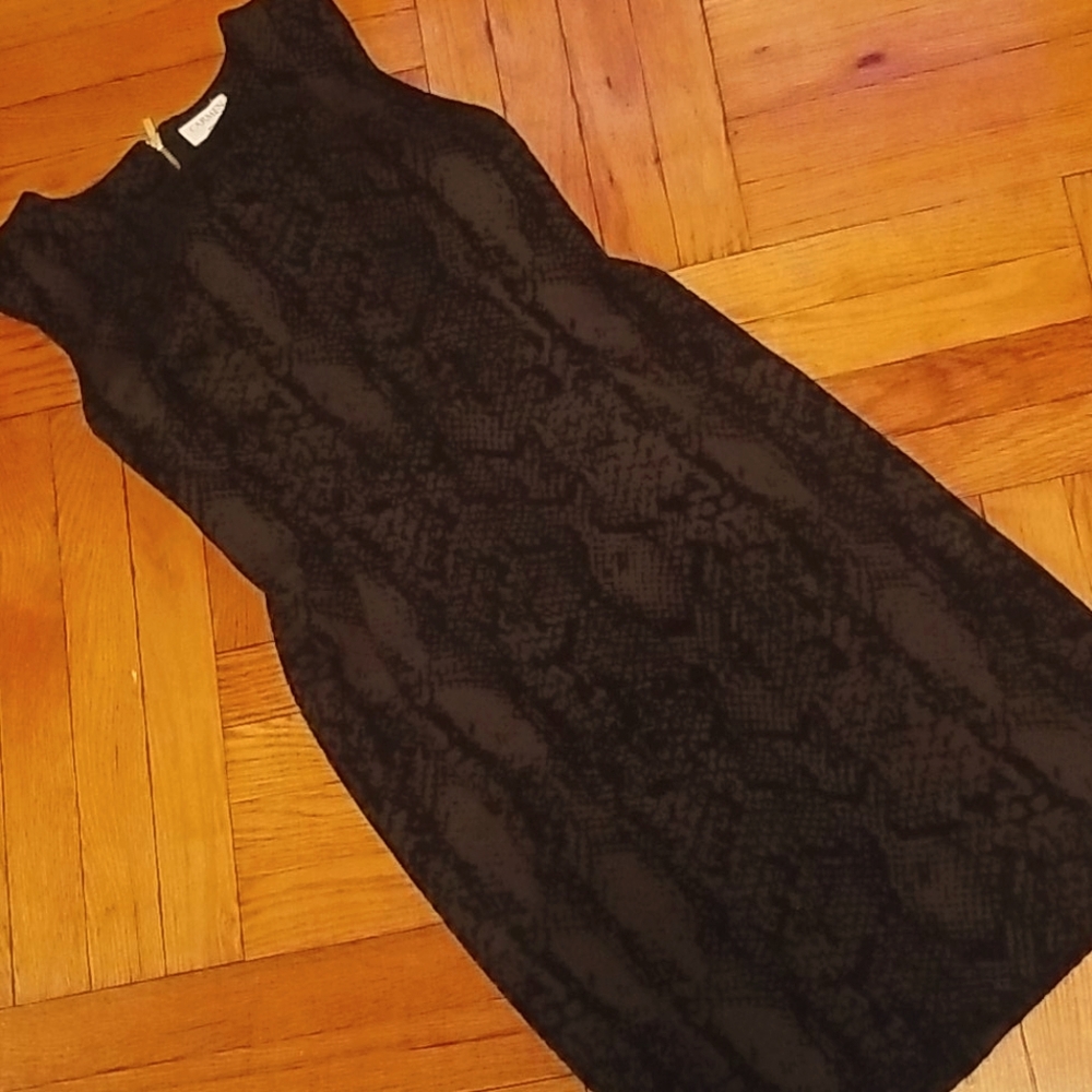 Beautiful black print dress